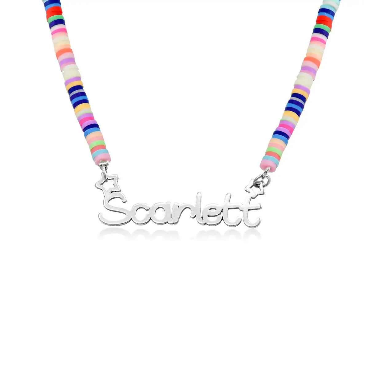 Rainbow Magic Name Necklace Clara & Bloom