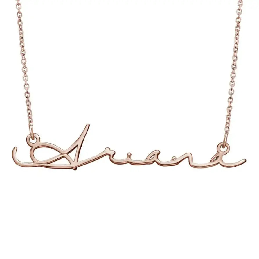 Personalized Name Necklace Clara Bloom