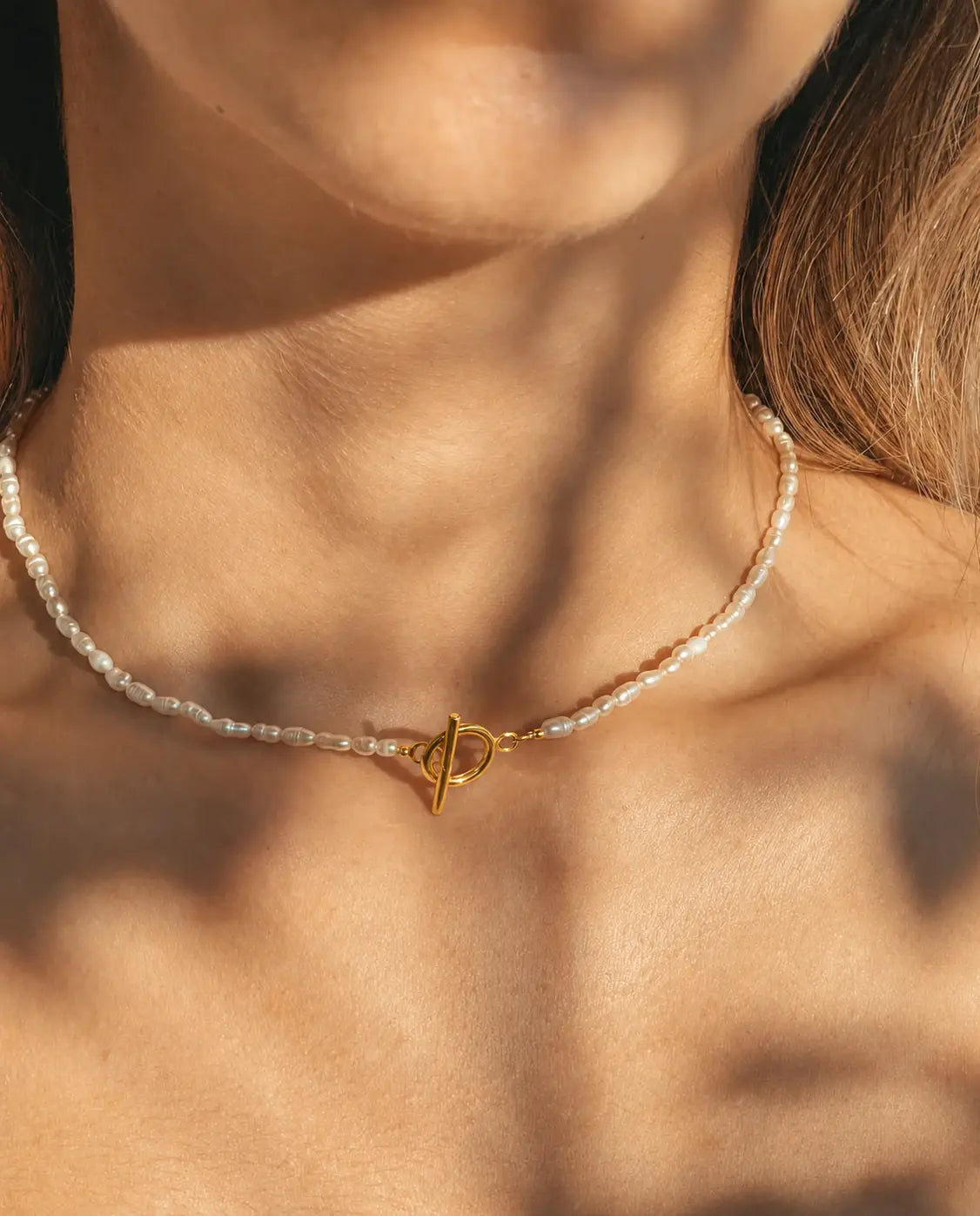 Pearl Lock Necklace