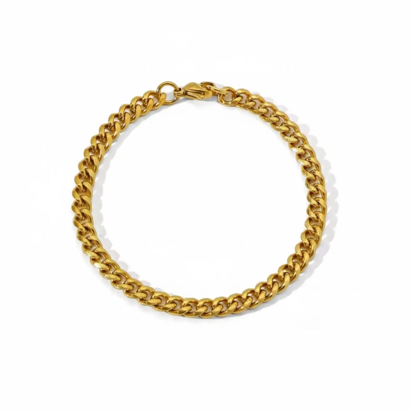 5mm Cuban Link Bracelet Clara & Bloom