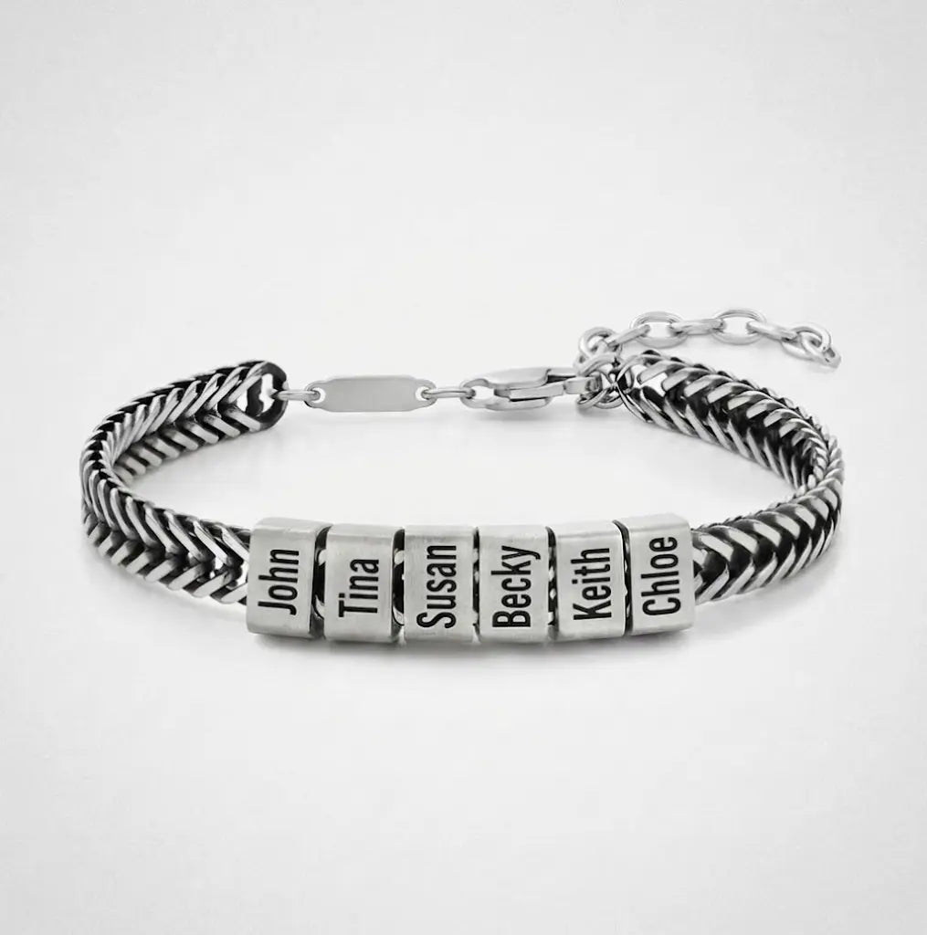 Elements Personalized Dad Bracelet