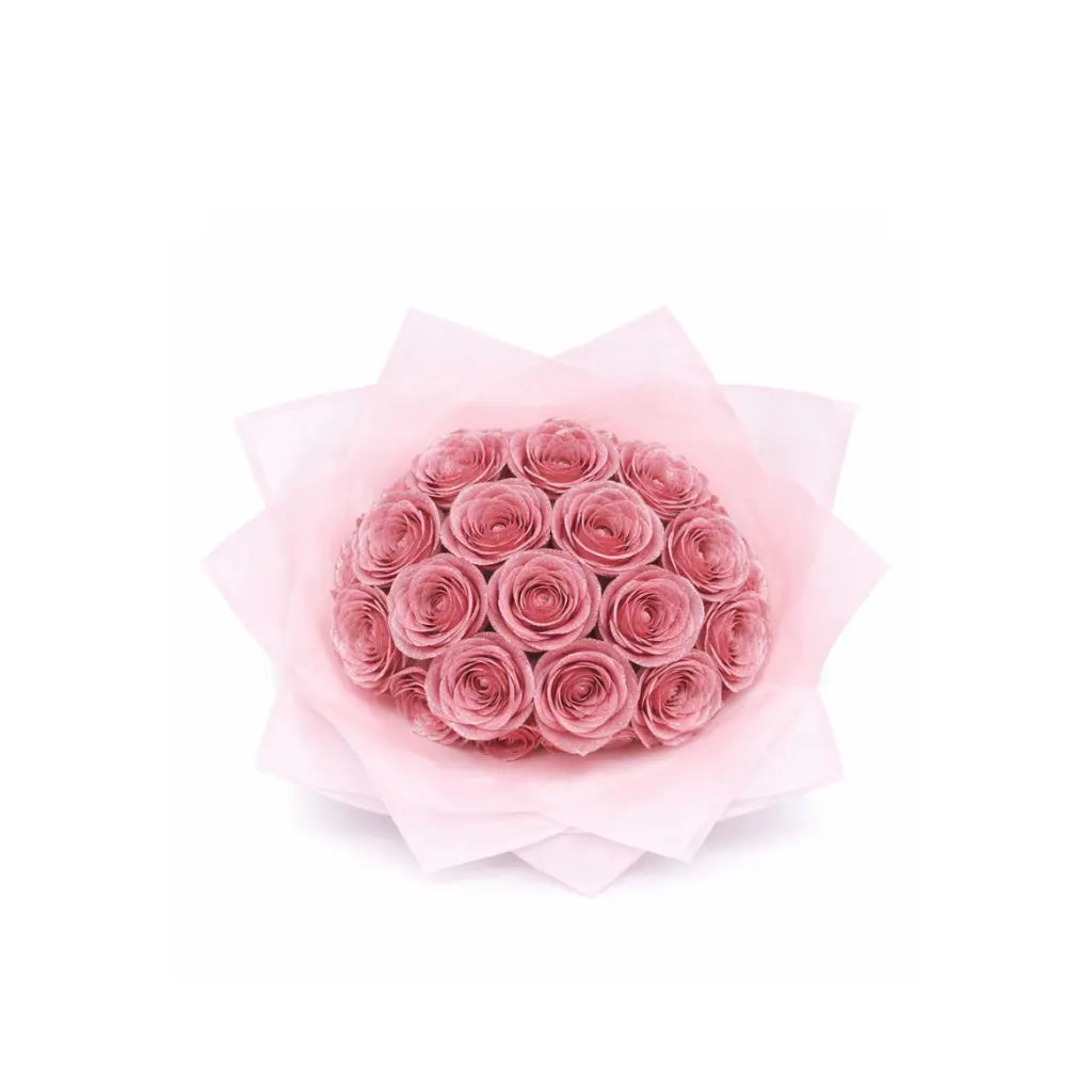 GLITTER ROSE BOUQUET Clara & Bloom