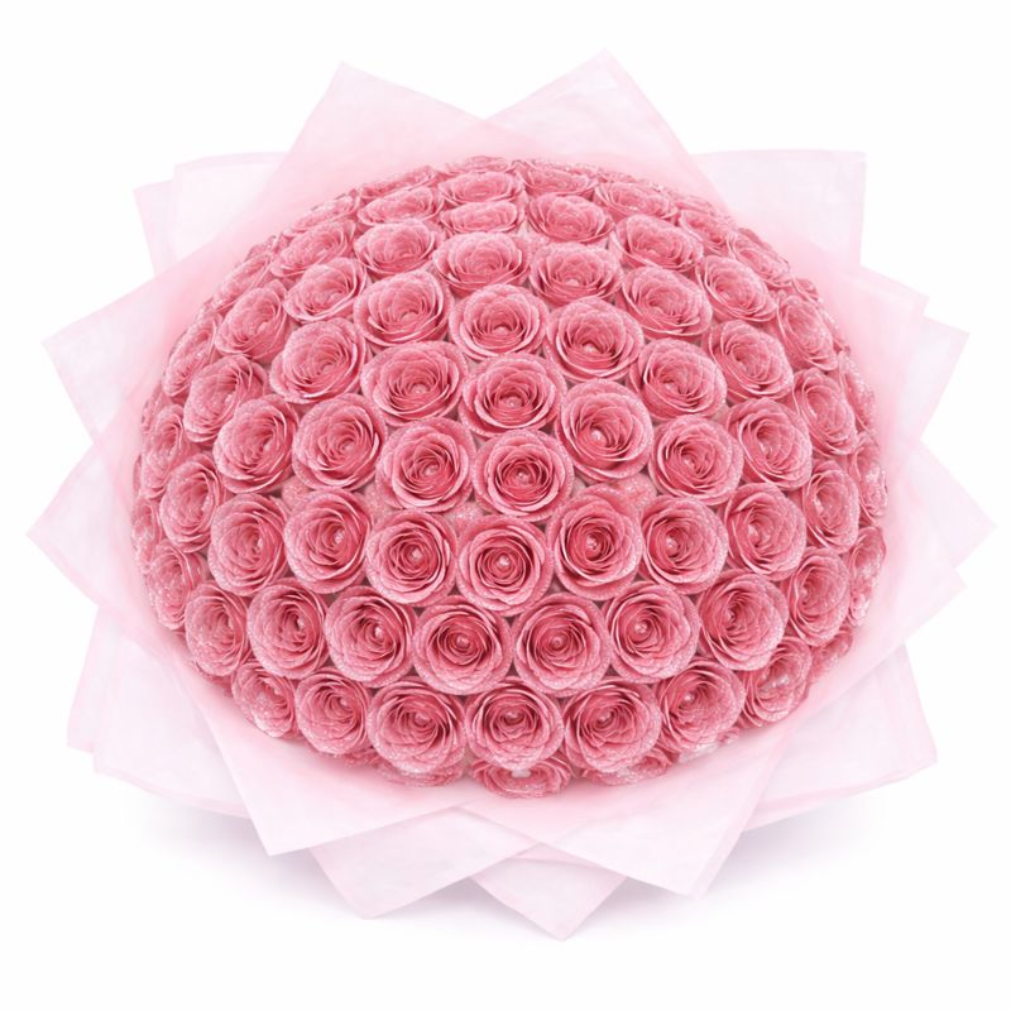 GLITTER ROSE BOUQUET Clara & Bloom