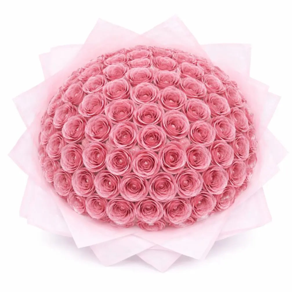 GLITTER ROSE BOUQUET Clara & Bloom