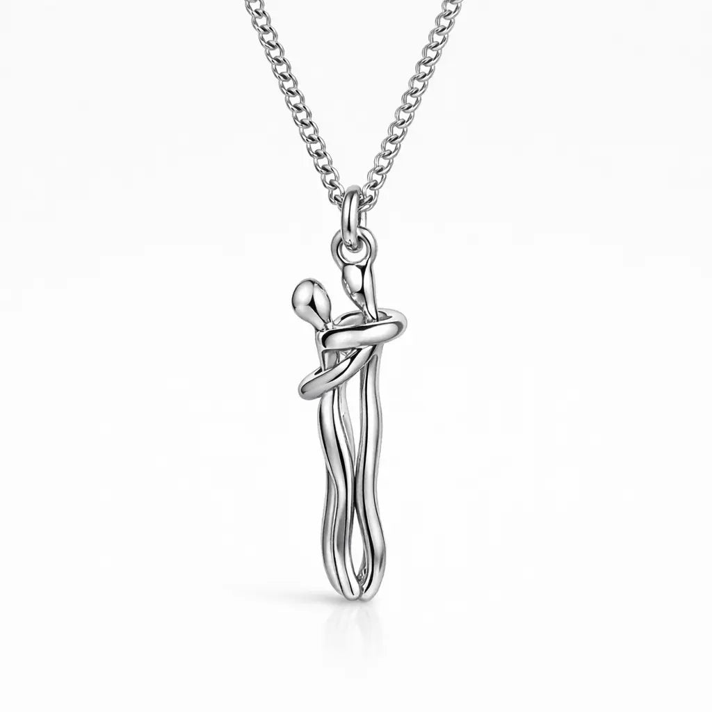 Lovers Embrace Necklace Clara & Bloom
