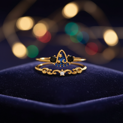 Mickey’s Magic Hat Ring Fantasia-Inspired Design