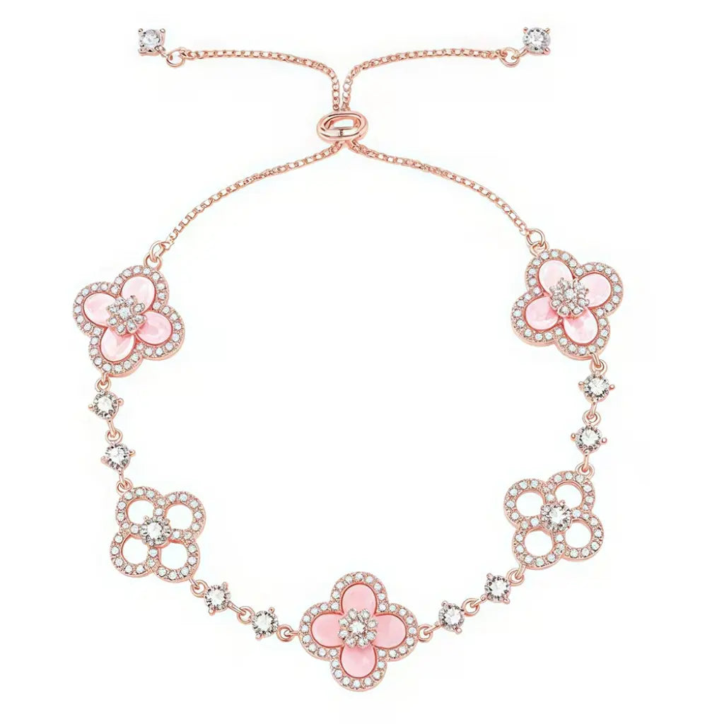 Clover Mother of Pearl Bracelet Clara & Bloom