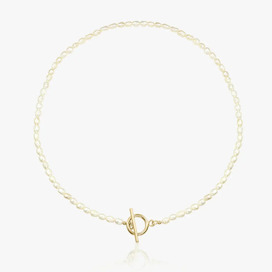 Pearl Lock Necklace