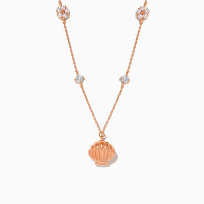 Hidden Pearl Shell Necklace Clara & Bloom