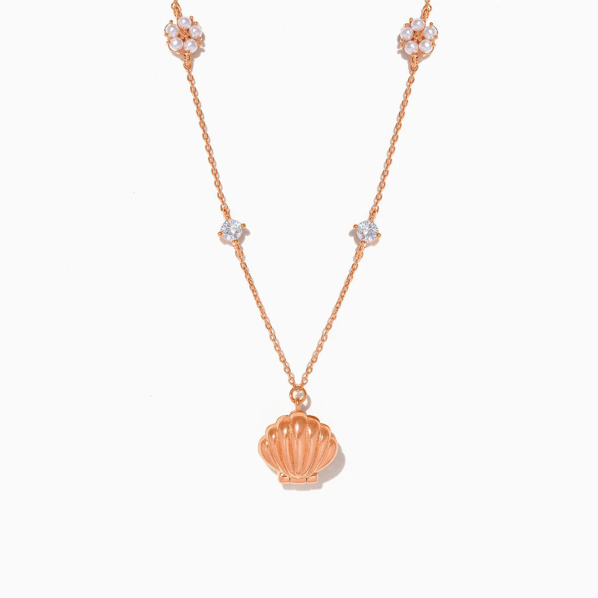 Hidden Pearl Shell Necklace