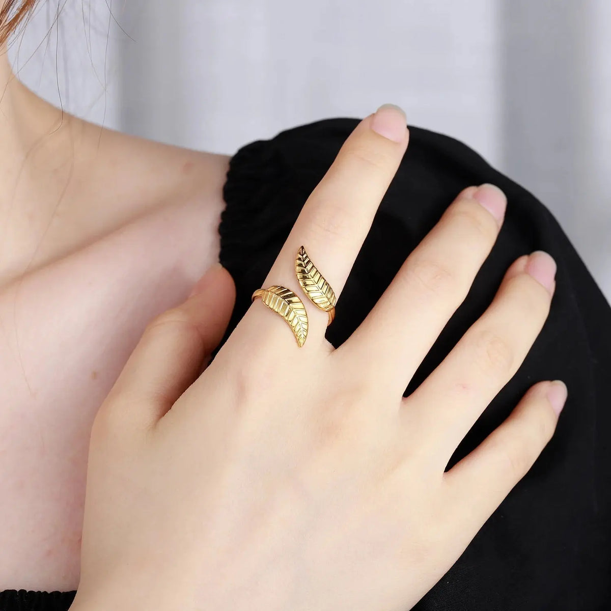 Leaf Ring Clara Bloom