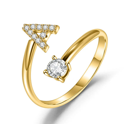 Initial Letter Ring Clara Bloom