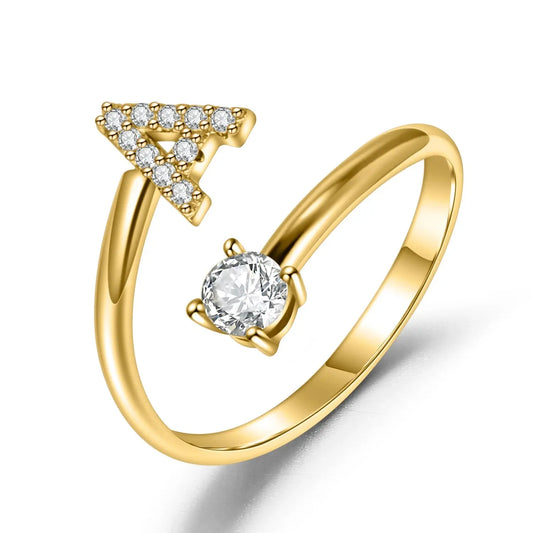 Initial Letter Ring Clara Bloom