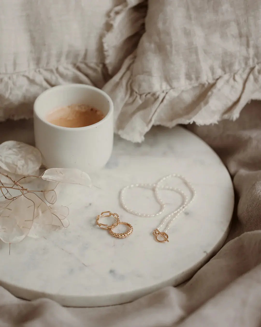 Pearl Lock Necklace