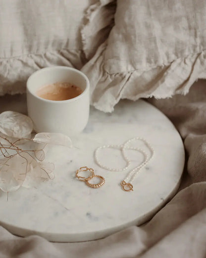 Pearl Lock Necklace