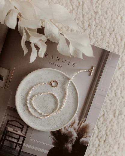 Pearl Lock Necklace