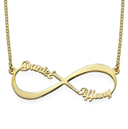 Infinity Name Necklace Clara Bloom