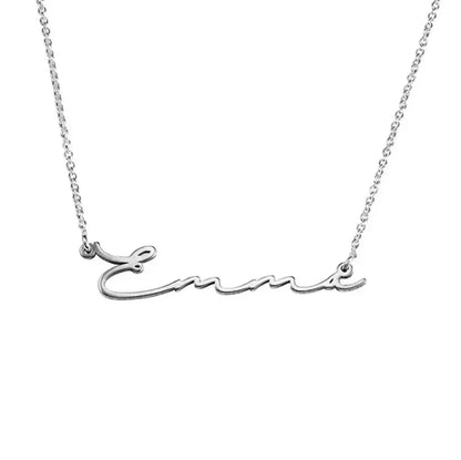 Personalized Name Necklace Clara Bloom