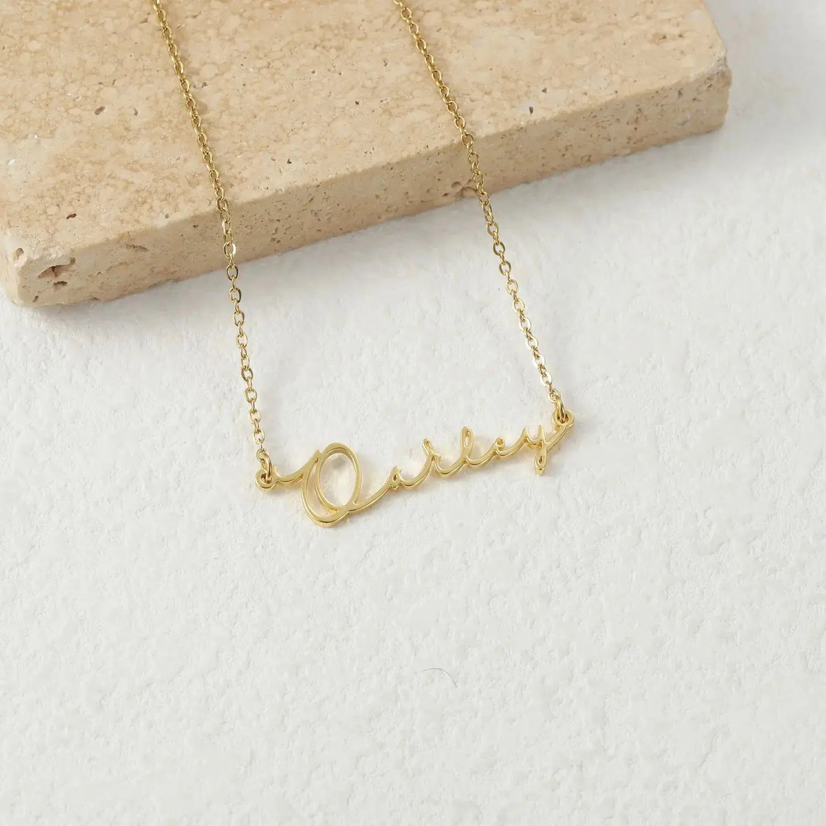Personalized Name Necklace Clara Bloom