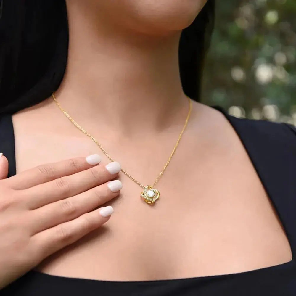 Eternal Rose Necklace - W/Real Rose - To My Love Clara Bloom