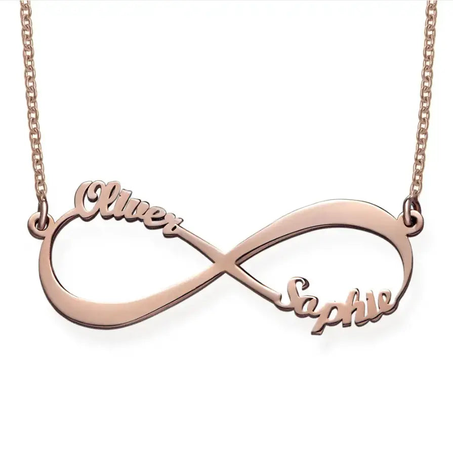 Infinity Name Necklace Clara Bloom