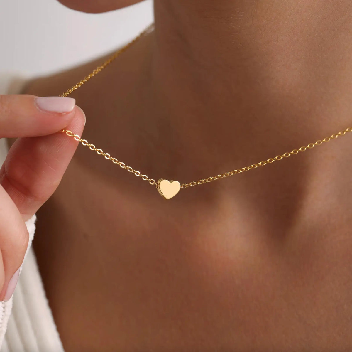 Heart Necklace Clara Bloom