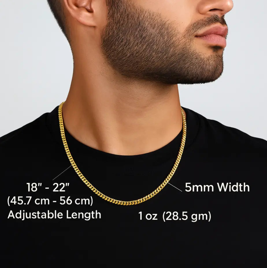 Promise Necklace Men + Gift Box Clara & Bloom