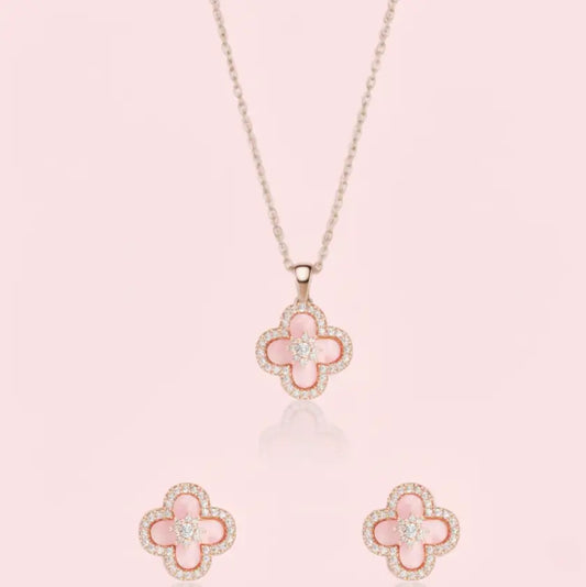 Mother of Pearl Jewelry Set Clara & Bloom