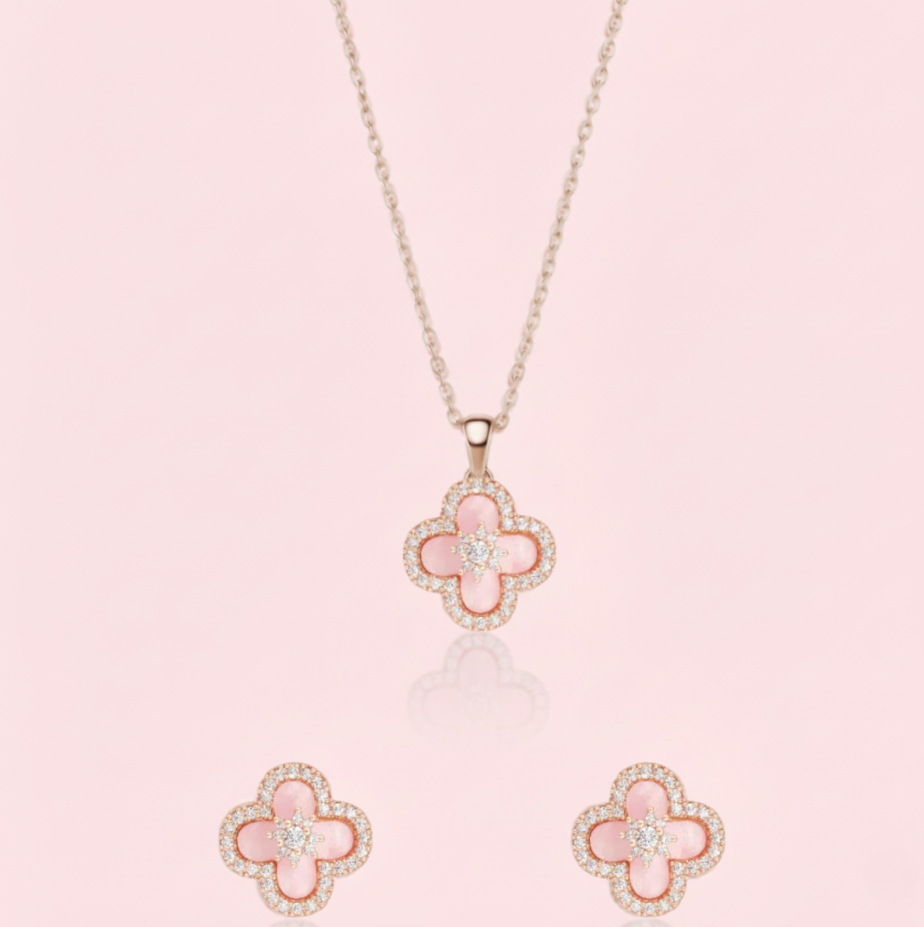 Mother of Pearl Jewelry Set