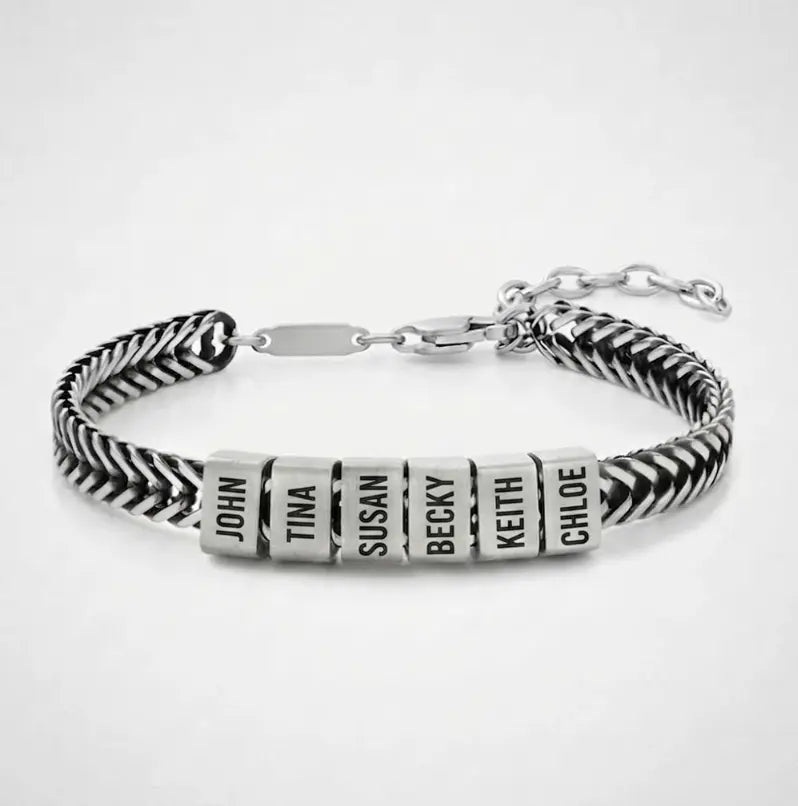 Elements Personalized Dad Bracelet