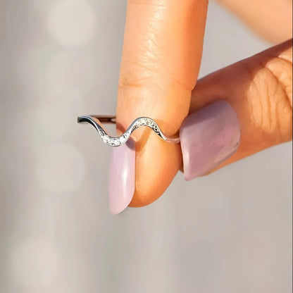 Zircon Wave Ring Clara Bloom