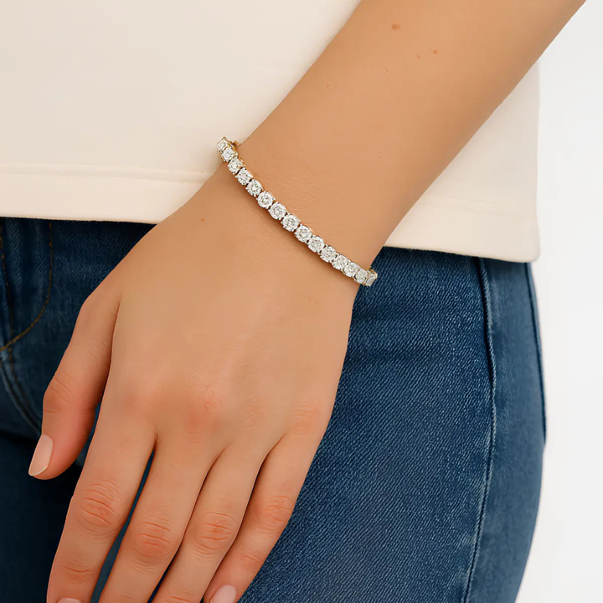 5mm Tennis Bracelet Clara Bloom