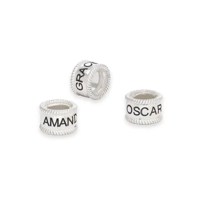 Personalized Beads for Heart Necklace Clara & Bloom