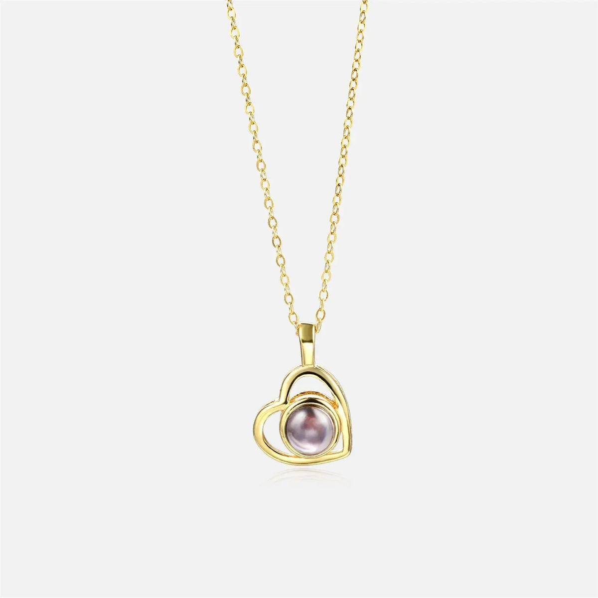 Personalized Projection Necklace Clara Bloom