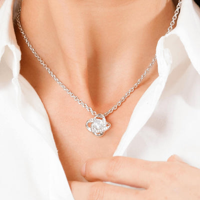 Eternal Rose Necklace - W/Real Rose - To My Love