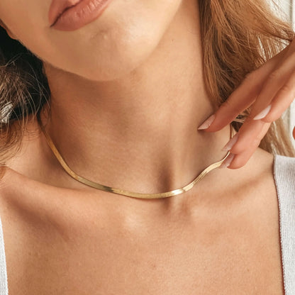Riviera Herringbone Necklace
