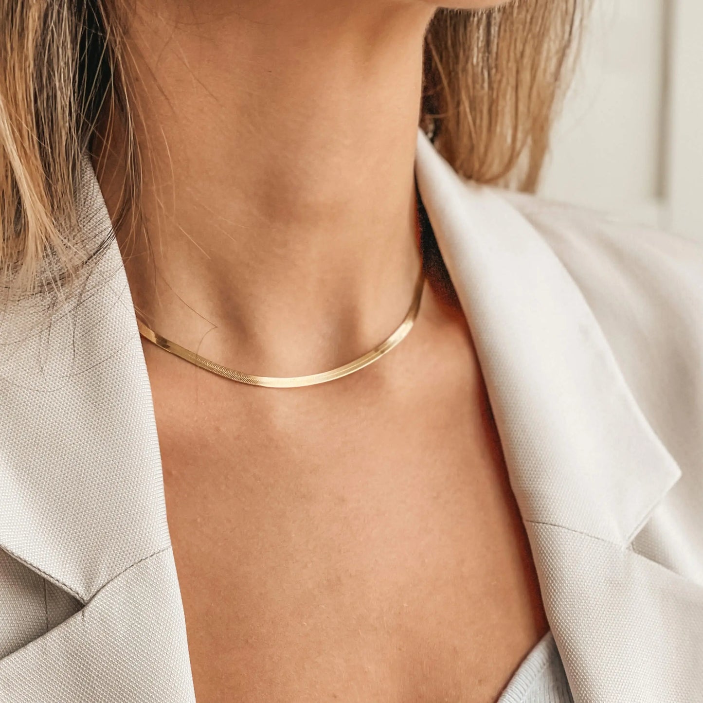 Riviera Herringbone Necklace