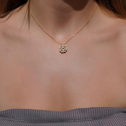 To My Daughter Four Leaf Clover Necklace Clara Bloom