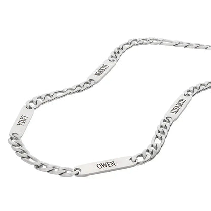 Lineage Name Necklace for Men Clara Bloom