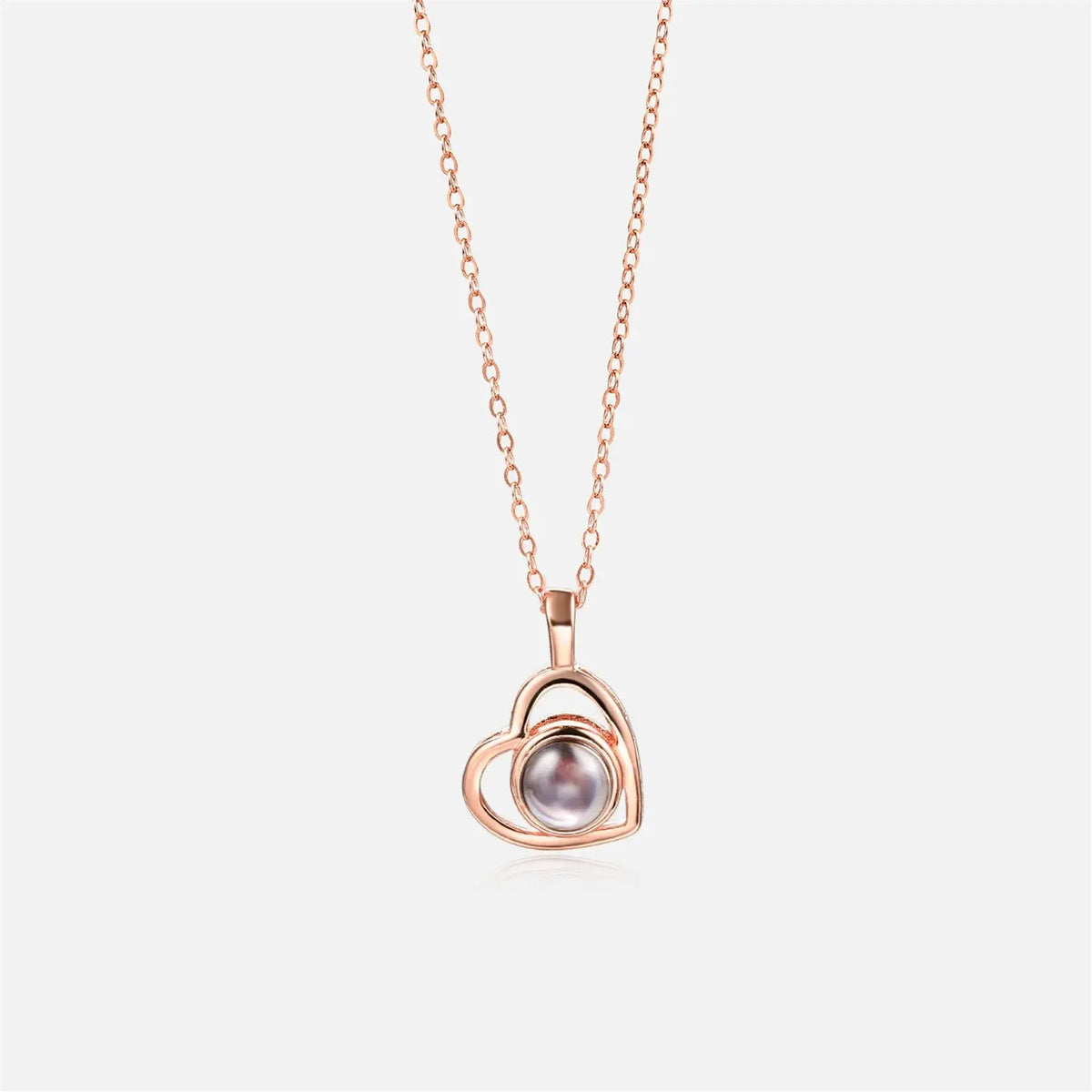 Personalized Projection Necklace Clara Bloom